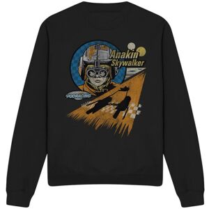 (L, Black) Star Wars Unisex Adult Mos Espa Anakin Skywalker Sweatshirt (L, Black) Star Wars Unisex Adult Mos Espa Anakin Skywalker Sweatshirt