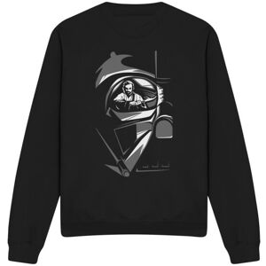 (S, Black) Star Wars Unisex Adult Obi Wan Kenobi Vader Eye Sweatshirt (S, Black) Star Wars Unisex Adult Obi Wan Kenobi Vader Eye Sweatshirt