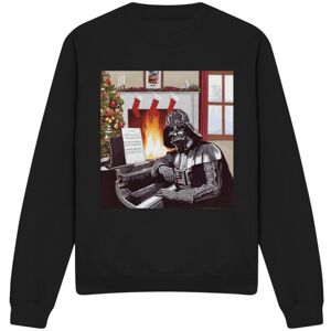 (L, Black) Star Wars Unisex Adult Christmas Carols Darth Vader Sweatshirt (L, Black) Star Wars Unisex Adult Christmas Carols Darth Vader Sweatshirt