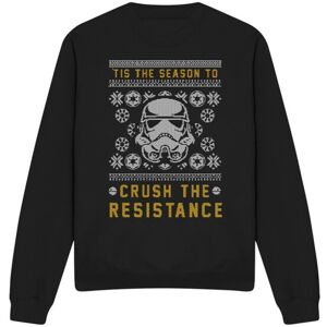 (XXL, Black) Star Wars Unisex Adult Crush The Resistance This Christmas Sweatshi (XXL, Black) Star Wars Unisex Adult Crush The Resistance This Christmas Sweatshi