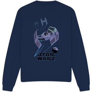 (S, Navy) Star Wars Unisex Adult Death Star Defenders Sweatshirt (S, Navy) Star Wars Unisex Adult Death Star Defenders Sweatshirt