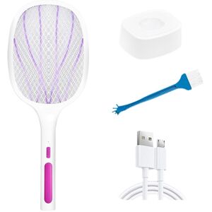 Unbranded 6 LED Handheld Electric Killing Fly Bug Trap LED Lamp UV Light USB Rechargeable Unbranded 6 LED Handheld Electric Killing Fly Bug Trap LED Lamp UV Light USB Rechargeable