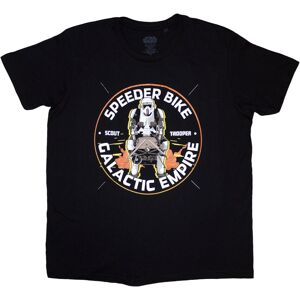 (XXL, Black) Star Wars Speeder Bike Galactic Empire T Shirt (XXL, Black) Star Wars Speeder Bike Galactic Empire T Shirt