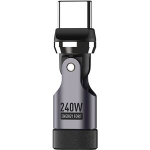 Unbranded (Adaptor) 240W Fast Charge 540 Degree Swivel Adapter Type-C Unbranded (Adaptor) 240W Fast Charge 540 Degree Swivel Adapter Type-C