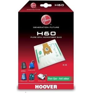 KGA Supplies 4 x Hoover Enigma Freemotion H60 Vacuum Cleaner Dt Bags PureHEPA KGA Supplies 4 x Hoover Enigma Freemotion H60 Vacuum Cleaner Dt Bags PureHEPA