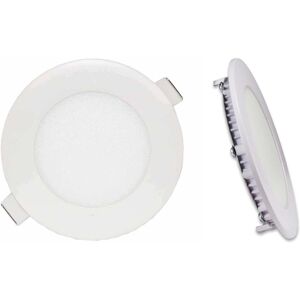 (6 Pack) LOWENERGIE 6w LED Round Ceiling Panel Light White Recessed Down Lightin (6 Pack) LOWENERGIE 6w LED Round Ceiling Panel Light White Recessed Down Lightin