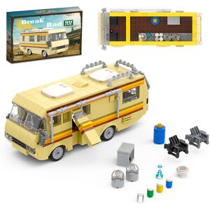 Umnuou MOC Moive Series Breaking Bad Car Building Blocks Kit Vehicle Toy For Kids Umnuou MOC Moive Series Breaking Bad Car Building Blocks Kit Vehicle Toy For Kids