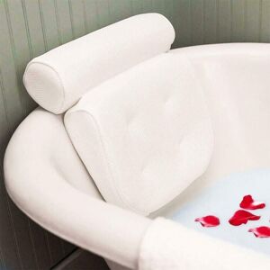 SKESRJTOP Luxury Bathroom Spa Bath Pillow Non-Slip Comfortable Bathtub Headrest Cushion SKESRJTOP Luxury Bathroom Spa Bath Pillow Non-Slip Comfortable Bathtub Headrest Cushion