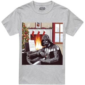 (XL, Sport Heather) Star Wars Mens Darth Vader Piano T-Shirt (XL, Sport Heather) Star Wars Mens Darth Vader Piano T-Shirt
