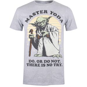(4XL, Sport Heather) Star Wars Mens Yoda T-Shirt (4XL, Sport Heather) Star Wars Mens Yoda T-Shirt