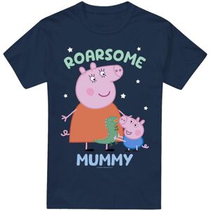 (3XL, Navy) Peppa Pig Mens Roarsome Mummy T-Shirt (3XL, Navy) Peppa Pig Mens Roarsome Mummy T-Shirt