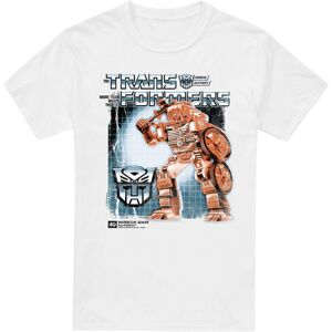 Hasbro (M, White) Transformers Mens Wreck-Gar Box 40th T-Shirt Hasbro (M, White) Transformers Mens Wreck-Gar Box 40th T-Shirt