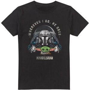 (3XL, Black) Star Wars: The Mandalorian Mens Companion T-Shirt (3XL, Black) Star Wars: The Mandalorian Mens Companion T-Shirt