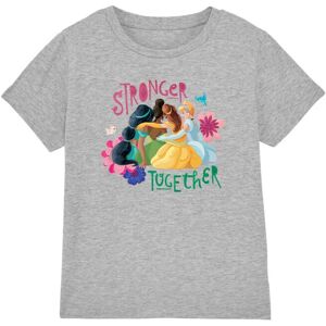 (7-8 Years, Sport Heather) Disney Princess Childrens/Kids Stronger Together Jasm (7-8 Years, Sport Heather) Disney Princess Childrens/Kids Stronger Together Jasm