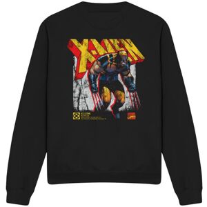 (XL, Black) Marvel Unisex Adult X-Men Wolverine Infographic Sweatshirt (XL, Black) Marvel Unisex Adult X-Men Wolverine Infographic Sweatshirt