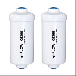 Tlily 2 Pcs Fluoride Water Filter K5366 for Gravity Water Filtering System Tlily 2 Pcs Fluoride Water Filter K5366 for Gravity Water Filtering System