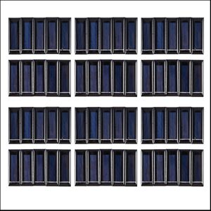 Tlily 60Pcs Mini Solar Panel New 0.5V 100MA Solar Cells Photovoltaic Panels Module Sun Tlily 60Pcs Mini Solar Panel New 0.5V 100MA Solar Cells Photovoltaic Panels Module Sun
