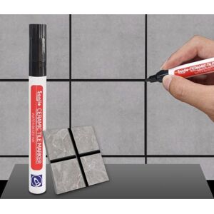 Unbranded (black) Waterproof White Tile Marker Pen for Grout and Gap Repair Unbranded (black) Waterproof White Tile Marker Pen for Grout and Gap Repair