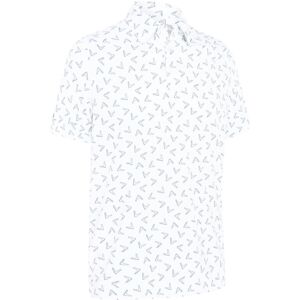 (L, Bright White) Callaway Golf Mens 2025 All-over Large Chev Wicking Stretch Go (L, Bright White) Callaway Golf Mens 2025 All-over Large Chev Wicking Stretch Go