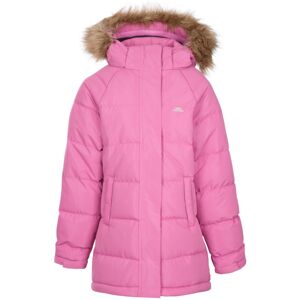 (11-12 Years, Deep Pink) Trespass Girls Water Resistant Jacket Unique (11-12 Years, Deep Pink) Trespass Girls Water Resistant Jacket Unique