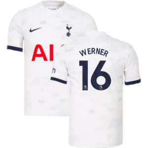 Nike (XS) 2023-2024 Tottenham Hotspur Home Shirt (Werner 16) Nike (XS) 2023-2024 Tottenham Hotspur Home Shirt (Werner 16)