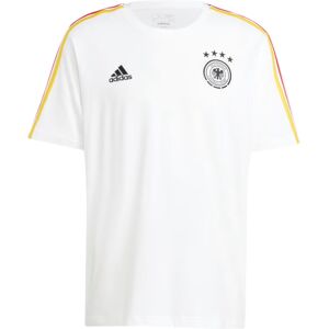 Adidas 2024-2025 Germany 3S DNA Tee - White Adidas 2024-2025 Germany 3S DNA Tee - White