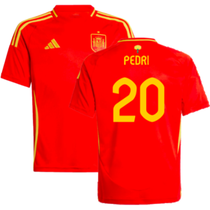 adidas (SB) 2024-2025 Spain Home Shirt (Kids) (Pedri 20) adidas (SB) 2024-2025 Spain Home Shirt (Kids) (Pedri 20)