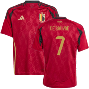 adidas (SB) 2024-2025 Belgium Home Shirt (Kids) (De Bruyne 7) adidas (SB) 2024-2025 Belgium Home Shirt (Kids) (De Bruyne 7)