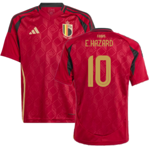 adidas (LB) 2024-2025 Belgium Home Shirt (Kids) (E.Hazard 10) adidas (LB) 2024-2025 Belgium Home Shirt (Kids) (E.Hazard 10)