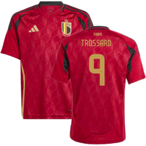 adidas (SB) 2024-2025 Belgium Home Shirt (Kids) (Trossard 9) adidas (SB) 2024-2025 Belgium Home Shirt (Kids) (Trossard 9)