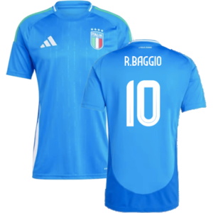 adidas (L) 2024-2025 Italy Home Shirt (R.BAGGIO 10) adidas (L) 2024-2025 Italy Home Shirt (R.BAGGIO 10)