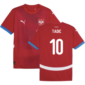 Puma (M) 2024-2025 Serbia Home Shirt (Tadic 10) Puma (M) 2024-2025 Serbia Home Shirt (Tadic 10)