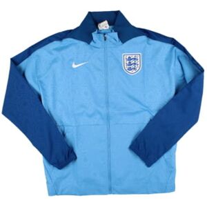 Nike (L) 2023-2024 England Dri-FIT Anthem Jacket (Gym Blue) - Womens Nike (L) 2023-2024 England Dri-FIT Anthem Jacket (Gym Blue) - Womens