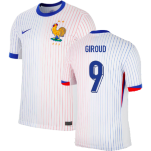 Nike (XXL) 2024-2025 France Away Shirt (Giroud 9) Nike (XXL) 2024-2025 France Away Shirt (Giroud 9)