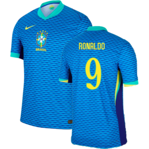 Nike (XXL) 2024-2025 Brazil Away Dri-Fit ADV Match Shirt (Ronaldo 9) Nike (XXL) 2024-2025 Brazil Away Dri-Fit ADV Match Shirt (Ronaldo 9)
