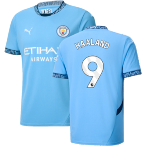Puma (S) 2024-2025 Man City Home Shirt (Haaland 9) Puma (S) 2024-2025 Man City Home Shirt (Haaland 9)