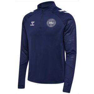 Hummel (3XL) 2024-2025 Denmark Pro Half Zip Sweat Top (Marine) Hummel (3XL) 2024-2025 Denmark Pro Half Zip Sweat Top (Marine)