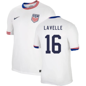 Nike (S) 2024-2025 USA Home Dri-Fit ADV Shirt (Lavelle 16) Nike (S) 2024-2025 USA Home Dri-Fit ADV Shirt (Lavelle 16)