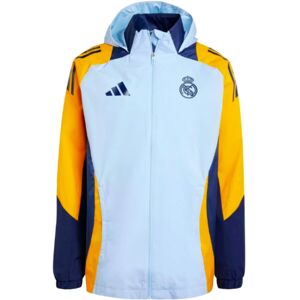 adidas (L) 2024-2025 Real Madrid Allweather Jacket (Glow Blue) adidas (L) 2024-2025 Real Madrid Allweather Jacket (Glow Blue)