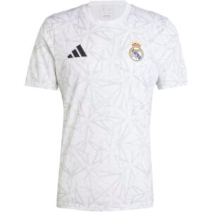 adidas (XS) 2024-2025 Real Madrid Pre-Match Shirt (White) adidas (XS) 2024-2025 Real Madrid Pre-Match Shirt (White)