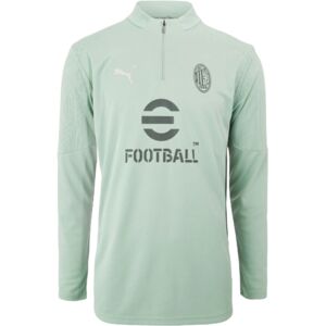 Puma (XL) 2024-2025 AC Milan Training 1/4 Zip Top (Green Fog) Puma (XL) 2024-2025 AC Milan Training 1/4 Zip Top (Green Fog)