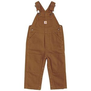 carhartt Boys Toddler Bib Overall Brown 3T carhartt Boys Toddler Bib Overall Brown 3T