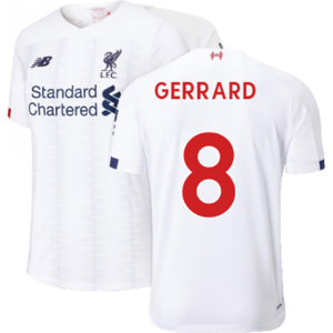 Balance (L) 2019-2020 Liverpool Away Football Shirt (Gerrard 8) Balance (L) 2019-2020 Liverpool Away Football Shirt (Gerrard 8)