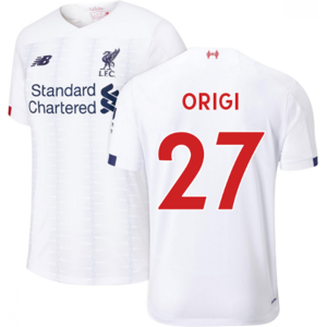 Balance (XL) 2019-2020 Liverpool Away Football Shirt (Origi 27) Balance (XL) 2019-2020 Liverpool Away Football Shirt (Origi 27)