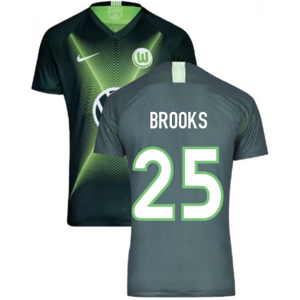 (XL) 2019-2020 VFL Wolfsburg Home Nike Football Shirt (BROOKS 25) (XL) 2019-2020 VFL Wolfsburg Home Nike Football Shirt (BROOKS 25)