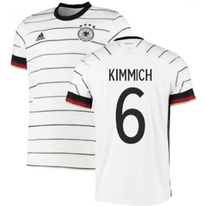 (S) 2020-2021 Germany Home Adidas Football Shirt (KIMMICH 6) (S) 2020-2021 Germany Home Adidas Football Shirt (KIMMICH 6)