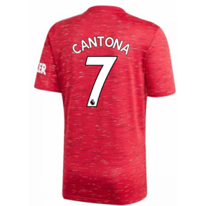 (MB) 2020-2021 Man Utd Adidas Home Football Shirt (Kids) (CANTONA 7) (MB) 2020-2021 Man Utd Adidas Home Football Shirt (Kids) (CANTONA 7)