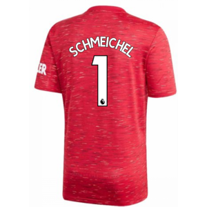 (MB) 2020-2021 Man Utd Adidas Home Football Shirt (Kids) (SCHMEICHEL 1) (MB) 2020-2021 Man Utd Adidas Home Football Shirt (Kids) (SCHMEICHEL 1)