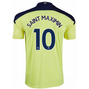 Puma (L) 2020-2021 Newcastle Away Football Shirt (SAINT MAXIMIN 10) Puma (L) 2020-2021 Newcastle Away Football Shirt (SAINT MAXIMIN 10)