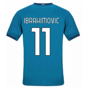 (M) 2020-2021 AC Milan Puma Third Football Shirt (IBRAHIMOVIC 11) (M) 2020-2021 AC Milan Puma Third Football Shirt (IBRAHIMOVIC 11)